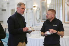 Guests attending the annual Bank of England briefing held at the Roe Park Hotel Limavady hosted by Causeway Chamber of Commerce.      07 Chamber BoE 2023