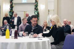 Guests attending the annual Bank of England briefing held at the Roe Park Hotel Limavady hosted by Causeway Chamber of Commerce.       14 Chamber BoE 2023