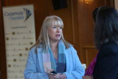 Claire Wilson of the Nationwide Building Society at the Bank of England briefing held at the Atlantic Hotel Portrush. 02 BoE 2022