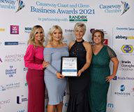 Causeway Chamber of Commerce Awards 2021 Highly Commended Small Business of the Year to Stable Lane Boutique.   20 Chamber Awards 2021
