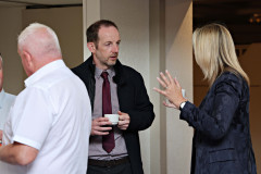 At the launch of Causeway Coast and Glens Business Awards 2025 in partnership with Randox Health and organised through the Causeway Chamber of Commerce. 31 Awards Launch