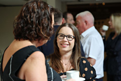 At the launch of Causeway Coast and Glens Business Awards 2025 in partnership with Randox Health and organised through the Causeway Chamber of Commerce. 35 Awards Launch