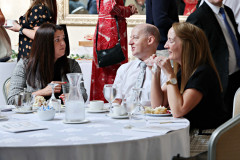 At the launch of Causeway Coast and Glens Business Awards 2025 in partnership with Randox Health and organised through the Causeway Chamber of Commerce. 36 Awards Launch