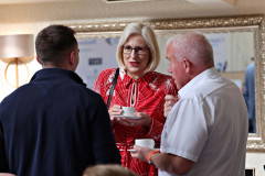 At the launch of Causeway Coast and Glens Business Awards 2025 in partnership with Randox Health and organised through the Causeway Chamber of Commerce.    38 Awards Launch
