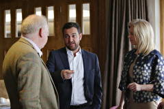 Lexi Halliday of Halliday's of Bushmills at the Conversation with Wilma Erskine General Manager and Gary McNeill Professional at Royal Portrush Golf Club.   02 Chamber at RPGC
