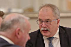 Ian Donaghey of Irwin Donaghy and Stockman at the Lodge Hotel for the Causeway Chamber of Commerce Business Breakfast in association with Danske Bank.   13 Breafast Danske Bank