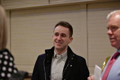 Aaron Bailie of Zymplify at the Lodge Hotel for the Causeway Chamber of Commerce Business Breakfast in association with Danske Bank.   02 Breafast Danske Bank