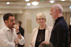 Networking at the Causeway Chamber of Commerce Business Breakfast in association with Danske Bank held at the Lodge Hotel.    35 Breafast Danske Bank