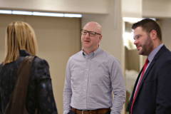 Networking at the Causeway Chamber of Commerce Business Breakfast in association with Danske Bank held at the Lodge Hotel.    31 Breafast Danske Bank