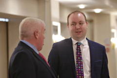 Networking at the Causeway Chamber of Commerce Business Breakfast in association with Danske Bank held at the Lodge Hotel.    34 Breafast Danske Bank