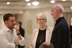 Networking at the Causeway Chamber of Commerce Business Breakfast in association with Danske Bank held at the Lodge Hotel.    35 Breafast Danske Bank