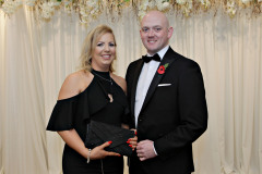Zane Cole Deputy Vice President with his wife Cherie at the Annual Dinner held in the Lodge Hotel. 03 Causeway