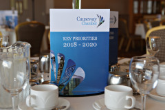 The Causeway Chamber's President's Business Lunch at the Royal Court Hotel.   01 Presidents Lunch