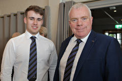 Andrew and David Boyd of Roadside Garages at the Causeway Chamber's President's Business Lunch. 16 Presidents Lunch