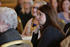 Karise Hutchinson Provost of the Ulster University at the Causeway Chamber's President's Business Lunch. 52 Presidents Lunch