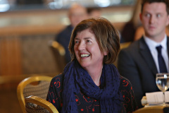Sue Gray, Permanent Sec for the Dept of Finance at the Causeway Chamber's President's Business Lunch at the Royal Court Hotel. 58 Presidents Lunch