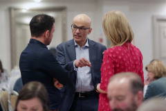Rajesh Rana Director of Andras House Hotel Group with guests at the Causeway Chamber of Commerce Presidents Lunch held at the Lodge Hotel.     37 Presidents Lunch