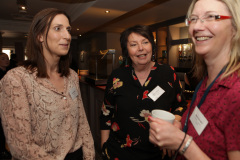 Karen Sweeney of BlueBird care with Christine Brown and Marie Donaghy of the NRC at the official opening of the Riverside Hotel Coleraine. 09 Riverside Hotel Coleraine