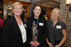 Norma Wilkinson and Elaine Jackson of the Lodge Hotel with Vicky Green (centre) Associate Director of Business Development at Andras House Hotel Group at the official opening of the Riverside Hotel Coleraine.      17 Riverside Hotel Coleraine