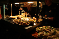 Guests having lunch during the official opening of the Riverside Hotel Coleraine.     37 Riverside Hotel Coleraine