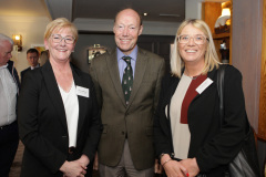 Norma Wilkinson of the Lodge Hotel, Edward Montgomery of the The Honourable the Irish Society and Annette Deighan of the Causeway Chamber of Commerce  at the official opening of the Riverside Hotel Coleraine.     33 Riverside Hotel Coleraine