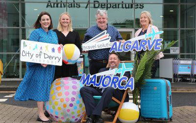 ESCAPE TO THE SUMMER SUN WITH CITY OF DERRY AIRPORT