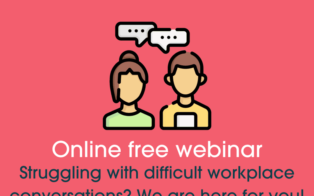 Struggling with difficult workplace conversations?