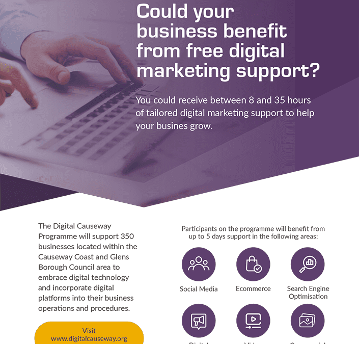 Could your business benefit from free digital marketing support