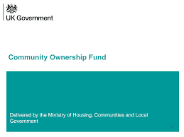 Funding opportunity: Community Ownership Fund Round 2