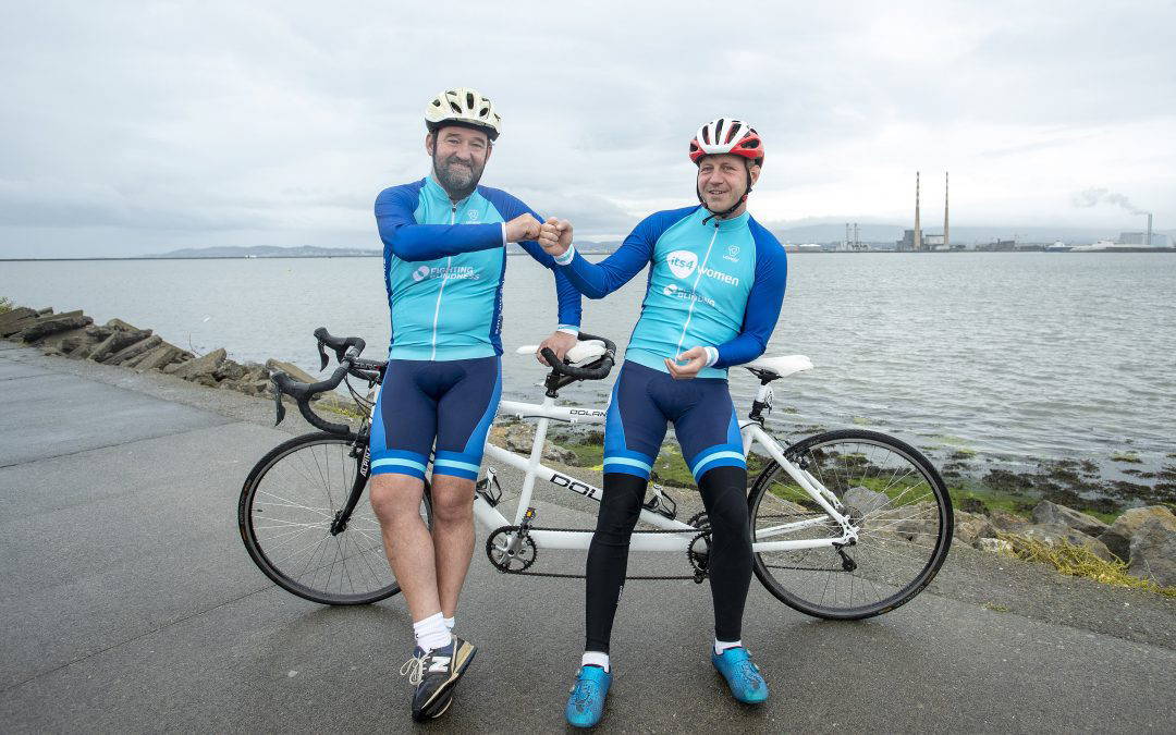 Northern Ireland businessman to tandem cycle almost 450 miles through France with visually impaired Paralympian