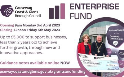 Causeway Coast and Glens Borough Council launches 2023 Enterprise Fund