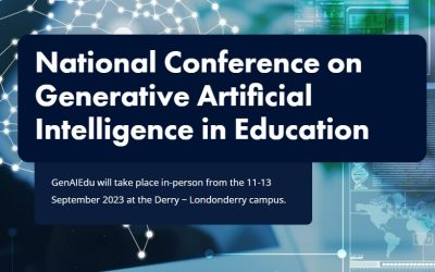 Generative Artificial Intelligence in Education conference, Ulster University, Derry ~ Londonderry campus, 11-13 September 2023