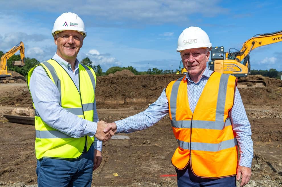 Eakin Healthcare appoints Cleary Contracting Ltd as partner for £5million Coleraine extension