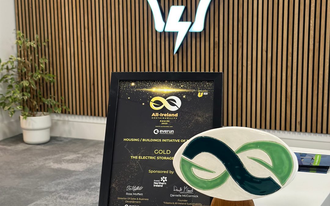 The Electric Storage Company Wins “House/Building Initiative of the Year” at All Ireland Sustainability Awards for ‘Project Girona’
