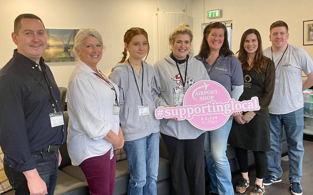 Airport Retail Supporting Local Businesses across the Northwest at City of Derry