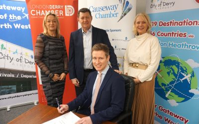 Londonderry & Causeway Chambers of Commerce sign strategic partnership