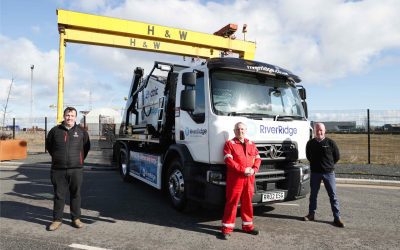 RiverRidge Sees First Fully Electric Skip Lift Vehicle in Northern Ireland