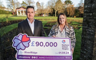 RiverRidge Fundraising for NI Children’s Hospice Reaches £90k