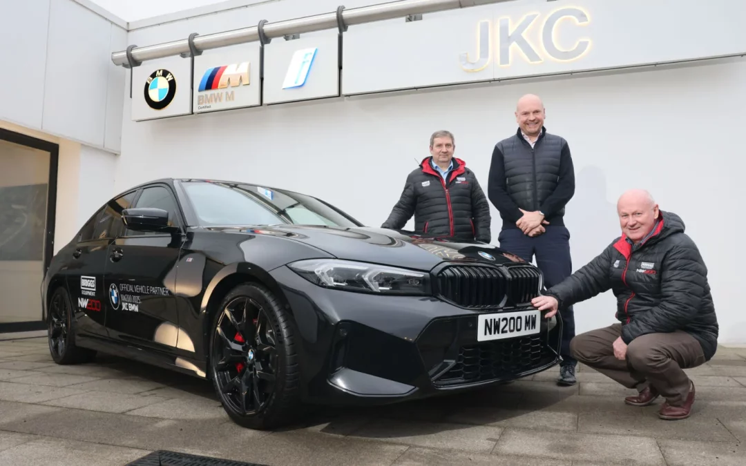 JKC BMW Announced as Official Vehicle Partner of the 2025 Briggs Equipment North West 200