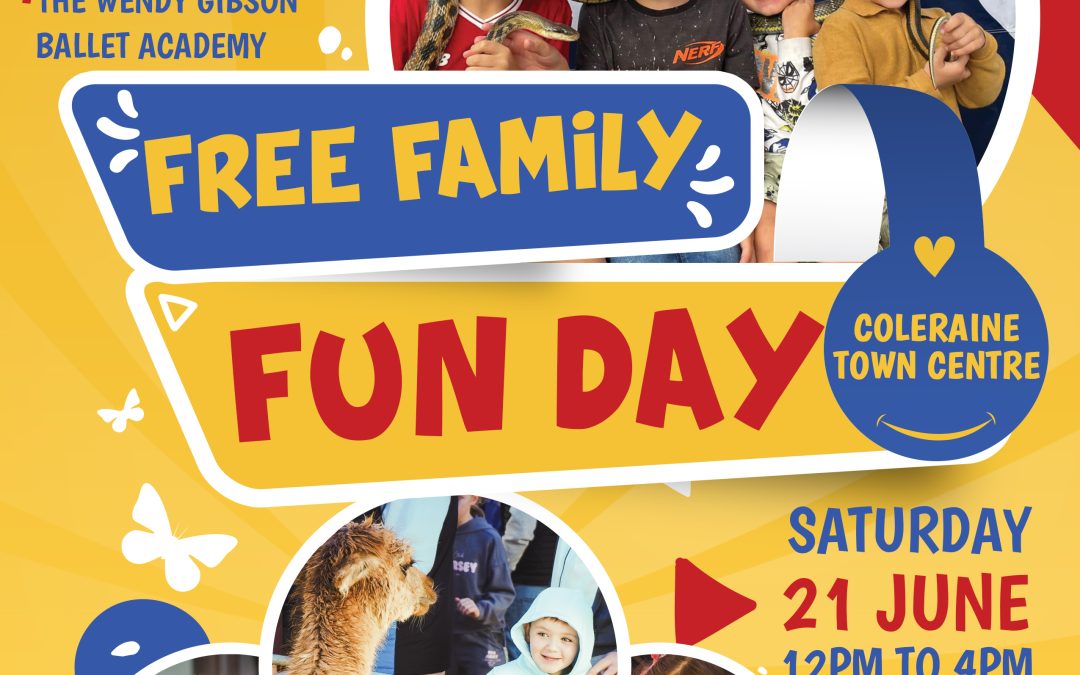 Coleraine BID Launches a Summer of Free Family Fun Starting Saturday, June 21