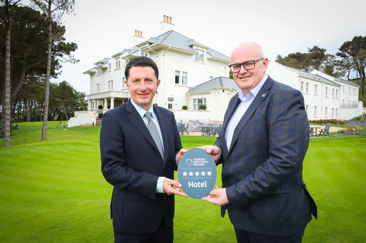 Dunluce Lodge in Portrush has been awarded five stars by Tourism Northern Ireland’s Quality Grading Scheme, the highest accolade available