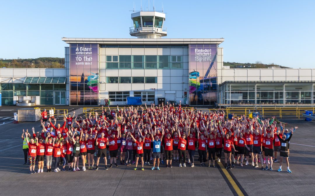 Airport Runway Run Raises £15,000 for Air Ambulance NI